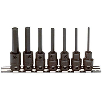 Proto Impact Bit Socket Set,3/8In Dr,6 Pt,7 Pc (J72152)