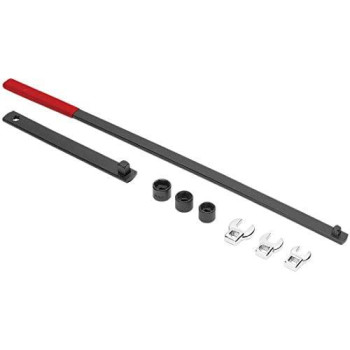 Performance Tool W84010 Long Handle Serpentine Belt Tool for Vehicle Maintenance with Crowfood Wrenches