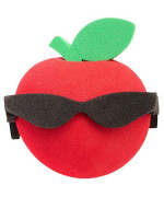 Coolballs Red Apple Car Antenna Topper / Auto Mirror Hanger / Dashboard Accessory