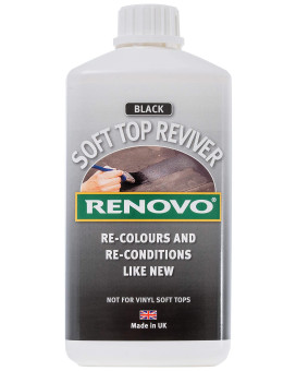CCA RENOVO Soft Top Reviver - Black - 1 Litre - RHRBLA1111
