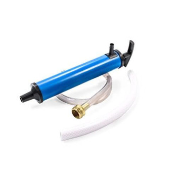 Camco Antifreeze Hand Pump Kit- Pumps Antifreeze Directly Into The Rv Waterlines And Supply Tanks, Makes Winterizing Simple And Easier (36003) , Blue