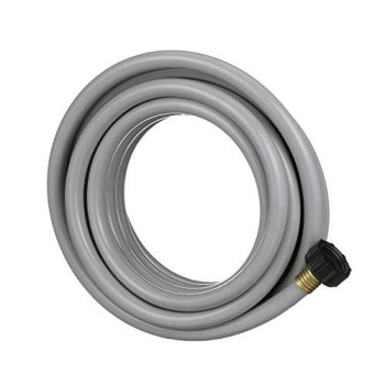 Valterra Flushing Hose for RVs, Campers, Trailers - 1/2" x 25, Gray