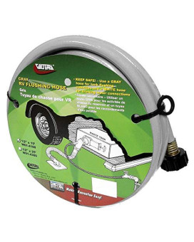 Valterra W01-4180 Flushing Hose - 1/2" x 15, Gray