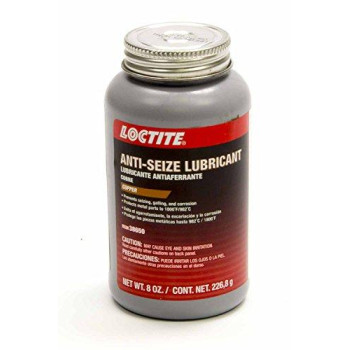 Loctite 555336 Copper Anti-Seize Lubricant Brush Top, 8-oz.