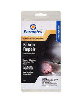 Permatex 25247 Fabric Repair Kit, Single Unit