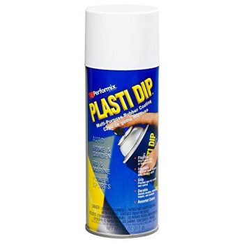 Performix 11207 Plasti Dip White Multi-Purpose Rubber Coating Aerosol - 11 oz.