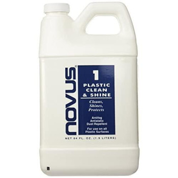 NOVUS PC-108 Plastic Clean & Shine - 64 oz, White