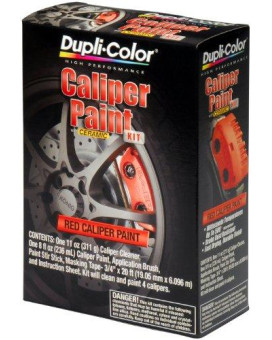 Dupli-Color BCP400 Red Single Brake Caliper Kit