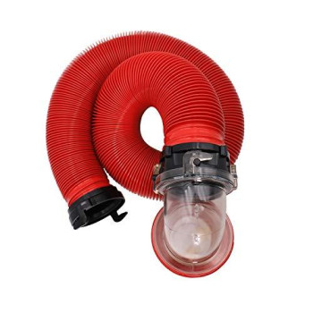 Valterra D04-0114 RV EZ Coupler Bayonet Sewer Kit with 10 Hose