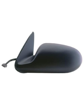 Fit System Driver Side Mirror for Nissan Sentra, Black, Non-Foldaway, Power