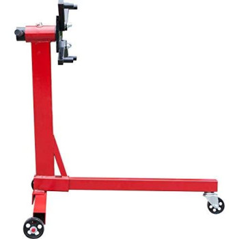 BIG RED T23401 Torin Steel Rotating Engine Stand with 360 Degree Rotating Head: 3/8 Ton (750 lb) Capacity, Red