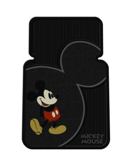 Plasticolor 001372R01 Disney Vintage Mickey Mouse Universal Fit Car Truck SUV Front Floor Mats Pair