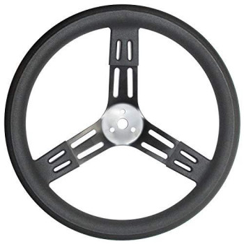 Longacre 52-56809 15 in Fat Grip Aluminum Steering Wheel