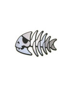 Jolly Pirate Fish Car Emblem