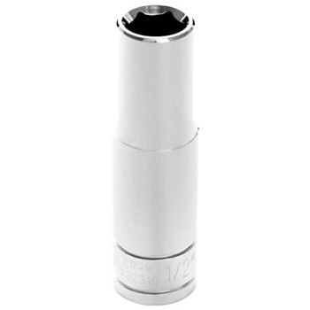 Performance Tool W32316 6-Point Socket, 1/2" Drive, 1/2"