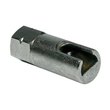 Lincoln Lubrication 5883 Slotted Right Angle 90 Degree Coupler, Grey