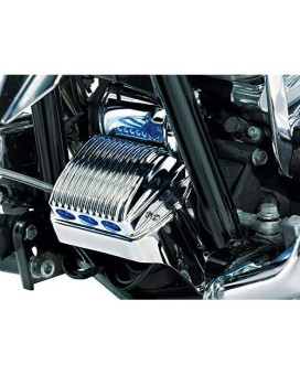 Kuryakyn 1547 Motorcycle Accent Accessory: Regulator Cover for 1997-2011 Harley-Davidson Touring Motorcycles, Chrome