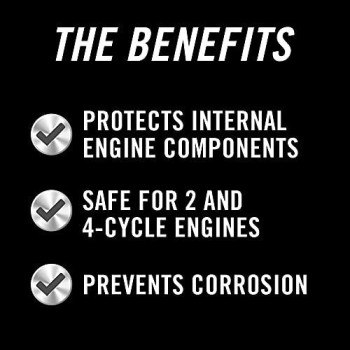 STA-BIL (22001) Fogging Oil - Stops Corrosion In Stored Engines - Lubricates And Protects Cylinders - Coats Internal Engine Components - For All 2 and 4 Cycle Engines, 12 oz.