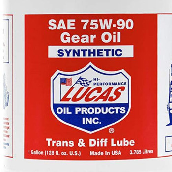 Lucas Oil 10048 SAE 75W-90 Synthetic Transmission and Differential Lube - 1 gallon