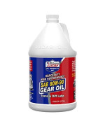 Lucas Oil LUC10046 SAE 80W-90 Heavy Duty Gear Oil - 1 Gallon , White