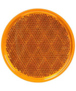 Peterson Manufacturing V475A Amber 3-3/16" Round Reflector