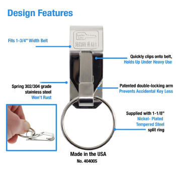 Secure-A-Key, Clip On