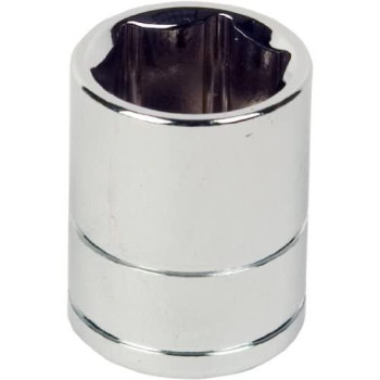 Performance Tool W38026 6-Point Socket, 3/8" Drive, 13/16"