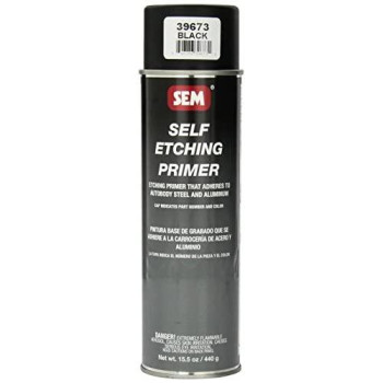 SEM 39673 Black Self Etching Primer - 15.5 oz.