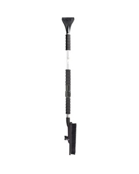 SubZero 15781 Monster 60" Swivel Head Snowbrush with integrated Ice Scraper , black