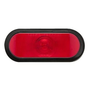 Optronics ST70RK 6" Oval Stop/Turn/Tail Light, Red