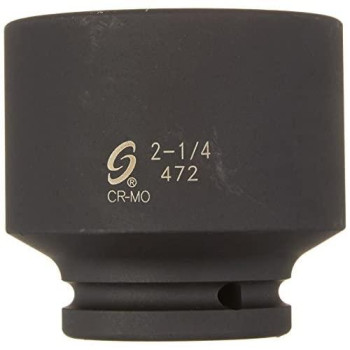 Sunex 472 3/4" Drive Standard 6 Point Impact Socket 2-1/4"