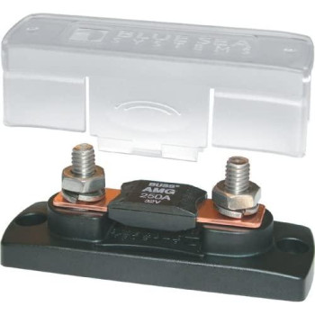 Blue Sea Systems 100-300A MEGA/AMG Fuse Block with Cover