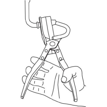 Lisle 38350 Exhaust Hanger Removal Pliers