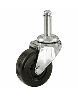 Shepherd Hardware 9192 2-Inch Stem Caster With 716-Inch Stem Diameter, 80-Lb Load Capacity