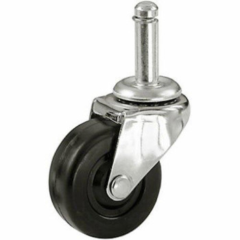 Shepherd Hardware 9192 2-Inch Stem Caster With 716-Inch Stem Diameter, 80-Lb Load Capacity