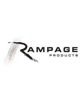 RAMPAGE PRODUCTS 769015 Roll Bar Full Padding Kit for 1997-2002 Jeep Wrangler TJ, Black Denim