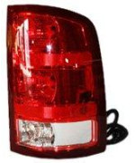 TYC Right Tail Light Assembly Compatible with 2007-2010 GMC Sierra Pickup
