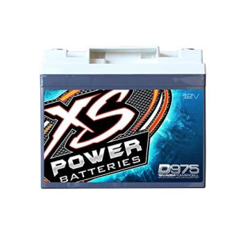 XS Power D975 XS Series 12V 2,100 Amp AGM High Output Battery with M6 Terminal Bolt