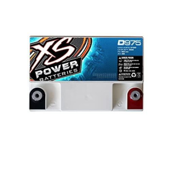 XS Power D975 XS Series 12V 2,100 Amp AGM High Output Battery with M6 Terminal Bolt