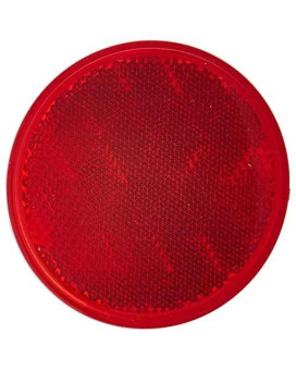 Optronics RE21RS Round Reflector 3" RED