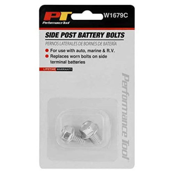 Performance Tool - W1679C 1679C Side Post Battery Terminal Replacement Bolt