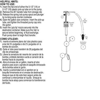 CUSTOM ACCESSORIES Pennzoil 36671 Pennzoil Fluid Transfer Pump - Gallon