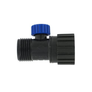 Valterra A01-0144VP Hi-Flow Shut-Off Valve , Black