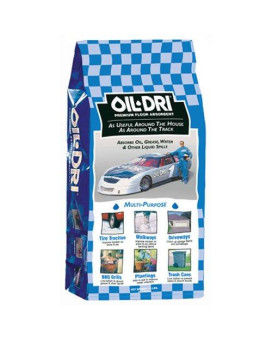 Oil-Dri I01008-G78 Automotive Multi- Purpose Premium Absorbent, 8 lbs Paper Bag
