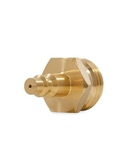 Camco Blow Out Plug With Brass Quick Connect-Aids in Removal of Water From Water Lines (36143)