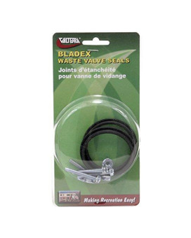 Go Power! Valterra T1002-9VP Bladex Waste Valve Seals - 2", Black