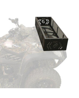 Kolpin 53360 ATV Front Rack Gear Basket, Black