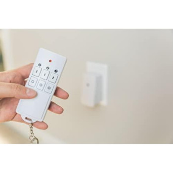 Woods 13569 13569WD Indoor Wireless Remote Kit up to 66 ft. Range, Ideal for Holiday Decorations, Works Through Walls Windows and Doors, Controls up to 3 Devices, 3-Outlet Pack, White/Orange