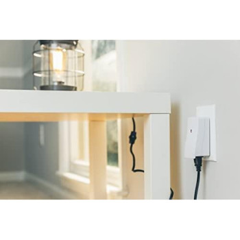 Woods 13569 13569WD Indoor Wireless Remote Kit up to 66 ft. Range, Ideal for Holiday Decorations, Works Through Walls Windows and Doors, Controls up to 3 Devices, 3-Outlet Pack, White/Orange