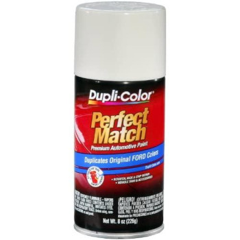 Dupli-Color EBFM03847 Pure White Ford Exact-Match Automotive Paint - 8 oz. Aerosol